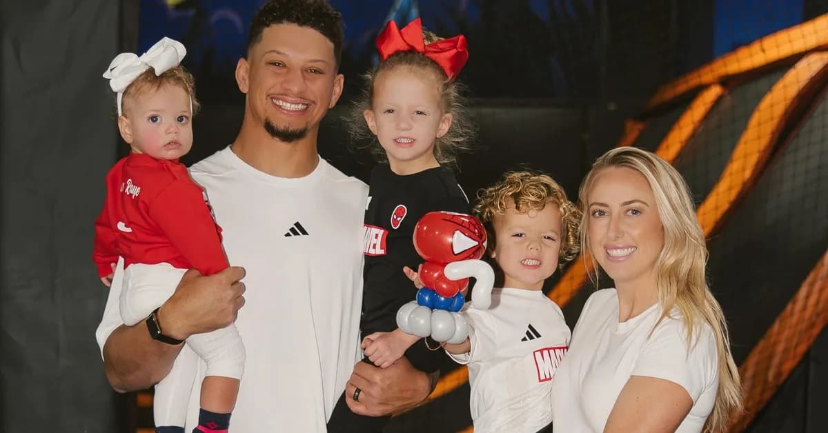 Patrick Mahomes' Wife Brittany Reveals the Chaos Their Kids Have Caused Inside NFL Star's Luxury At-Home Basketball Court