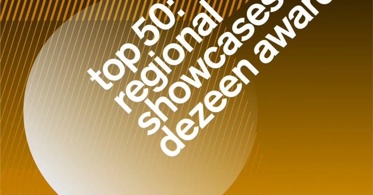 Ten things to know about Dezeen Awards Regional Showcases
