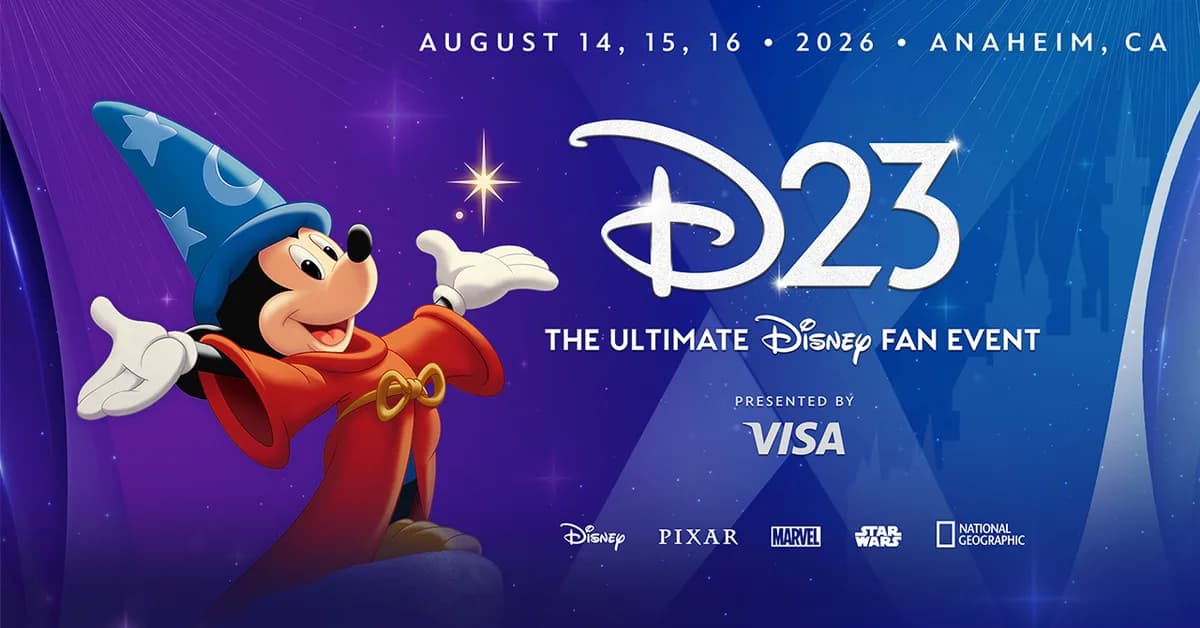 Disney Reveals D23 2026 Details, Including Ticket Prices, When Tickets Go on Sale, and a Tease of the 'Largest and Most Innovative D23 Show Floor'