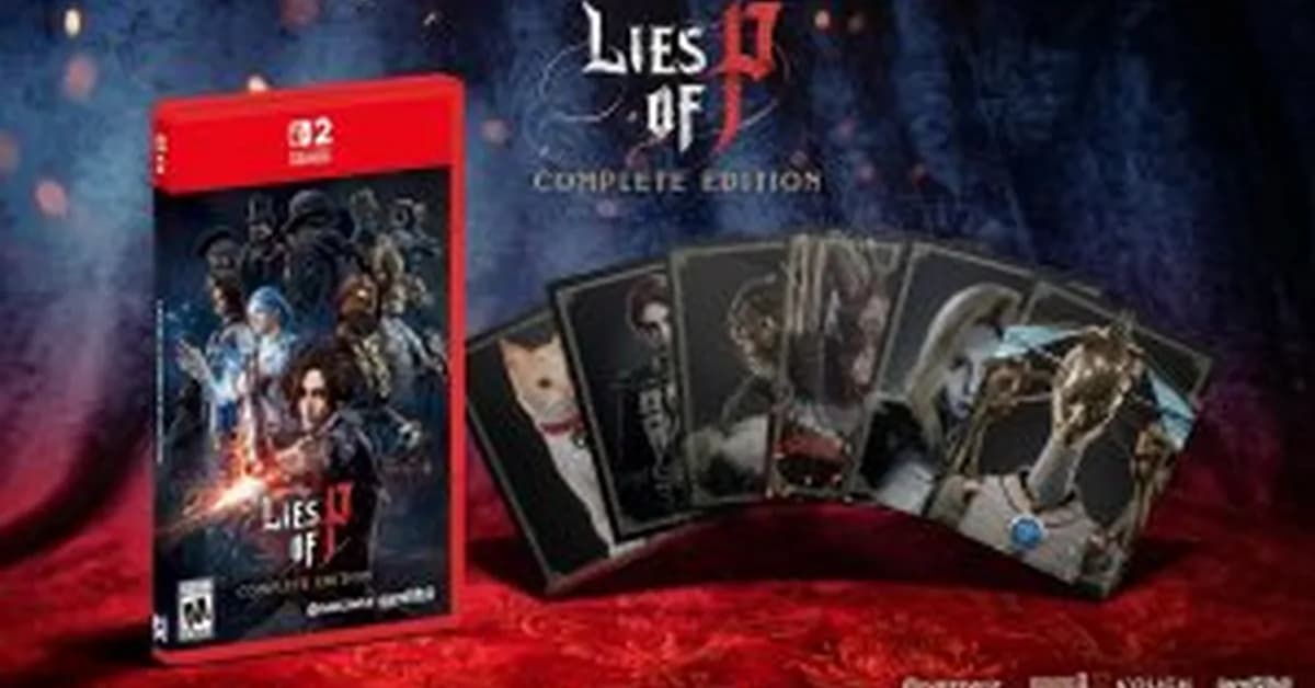 Lies of P: Complete Edition Switch 2 Preorders Include Some Cool Collectibles