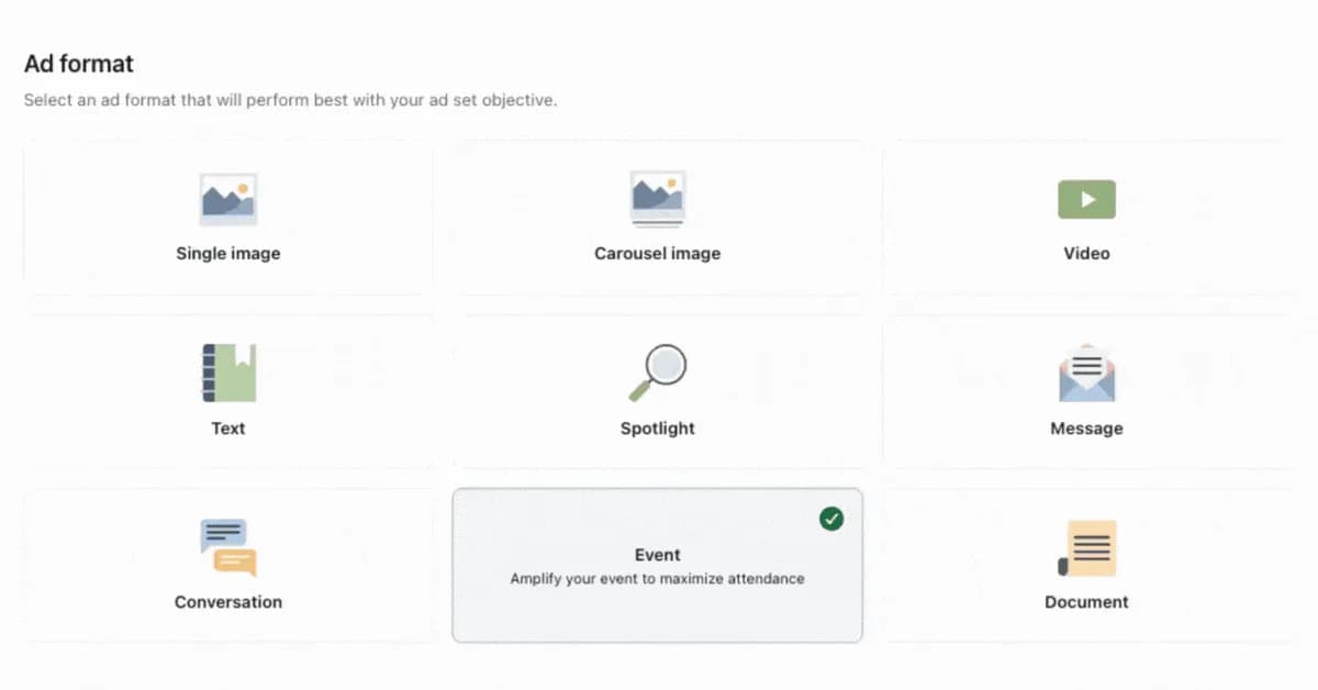 LinkedIn expands Event Ads beyond its own platform