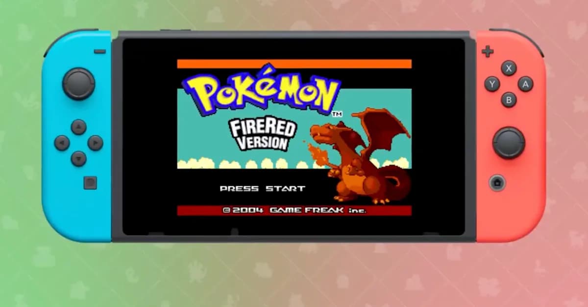 Pok+?mon FireRed and LeafGreen are coming to Switch next week for the series' 30th anniversary
