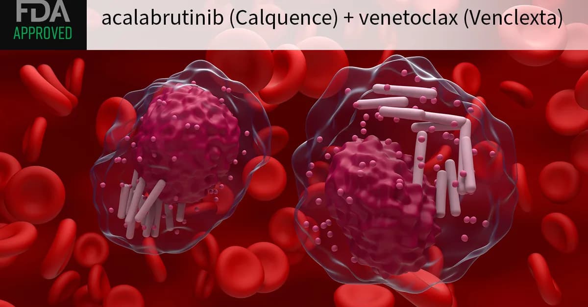 FDA OKs Novel Fixed-Duration Oral Combo for Untreated CLL