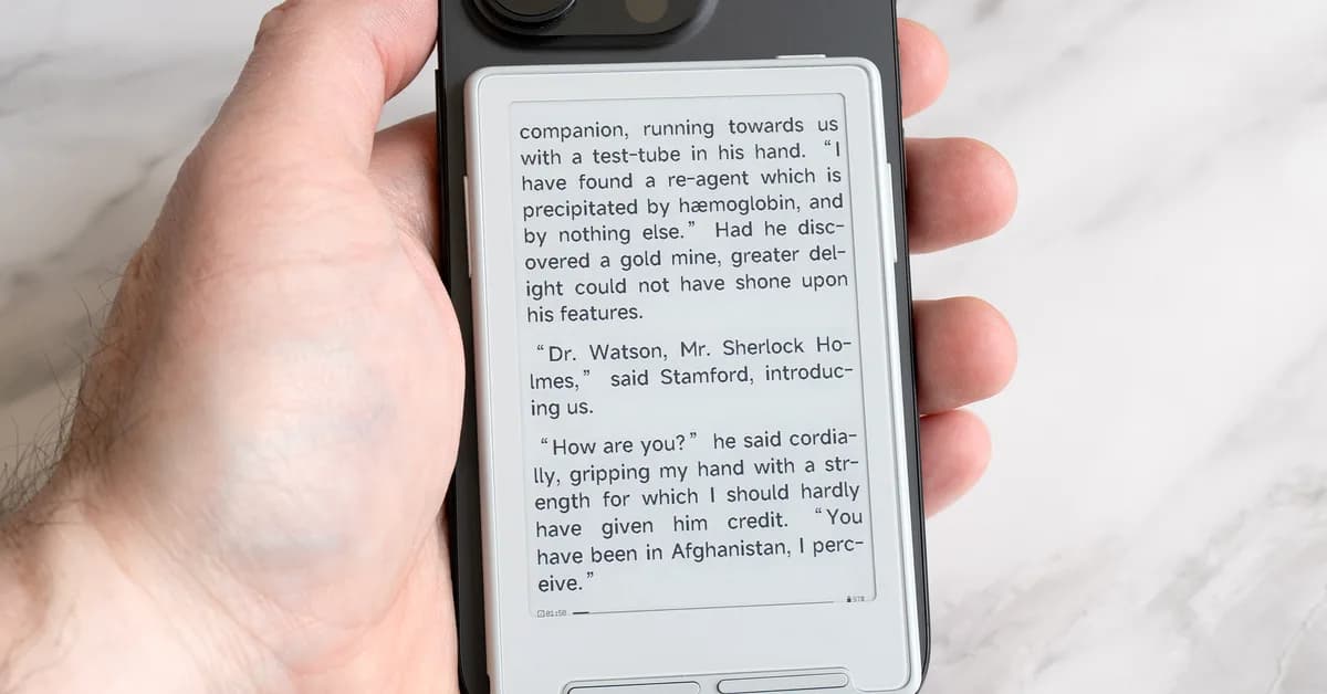 Xteink's tiny e-readers are 20 percent off for Prime Day