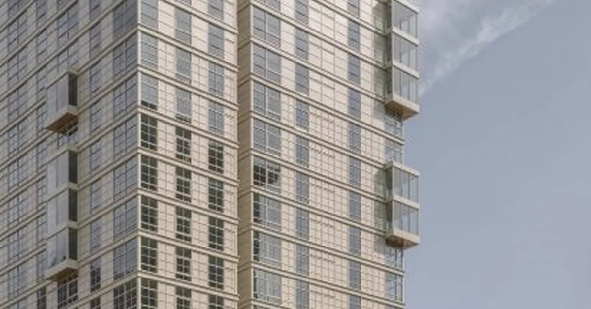 Boxy "sky lounges" protrude from Seattle skyscraper by Grzywinski + Pons