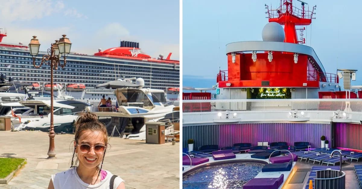 I took my first adults-only cruise. Take a look around the luxury ship with a tattoo shop and a playground for grown-ups.
