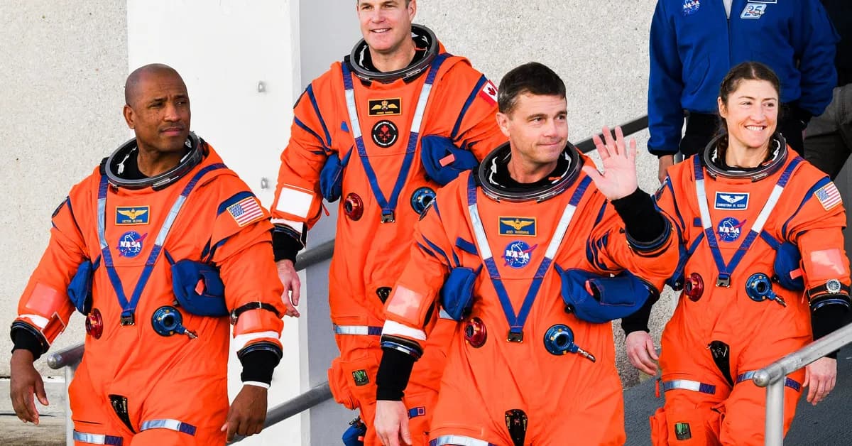 Artemis astronauts begin fifth day on historic Moon mission