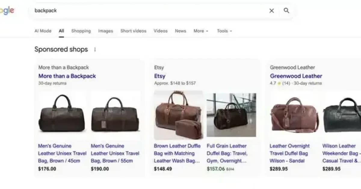 Google Is Testing Sponsored Shops in SERPs: What This Means for Advertisers