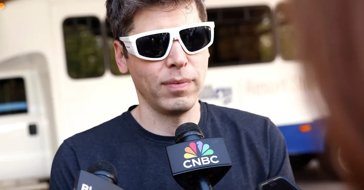 Sam Altman says he doesn't like smart glasses: 'I find it very uncomfortable talking to people with a camera and a light'