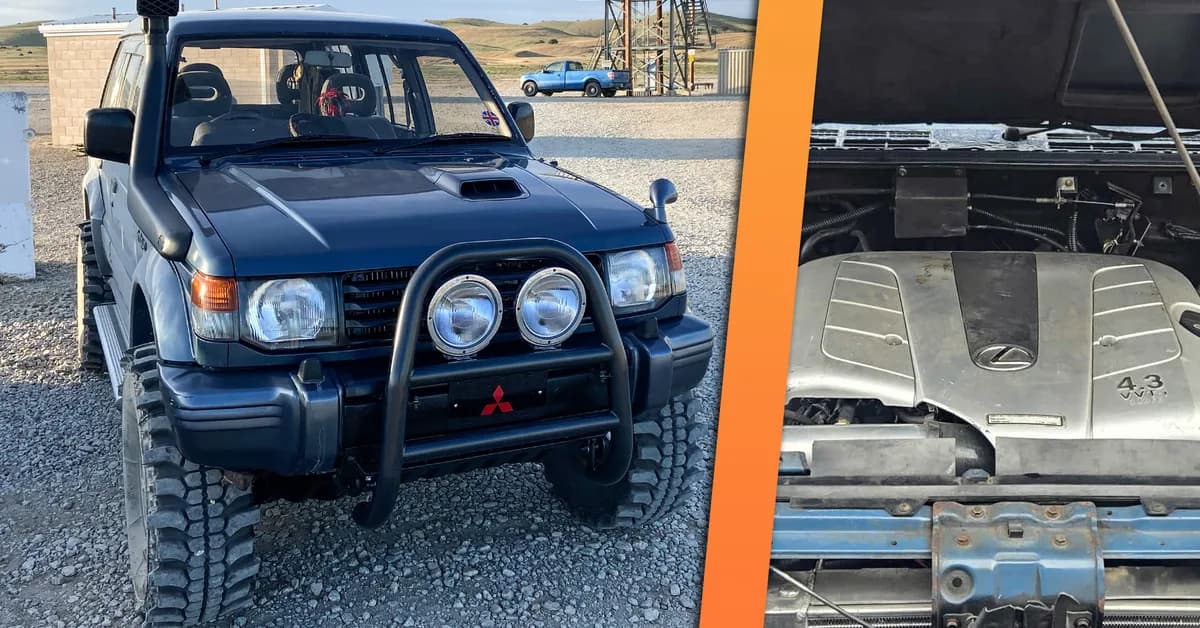 A 300-HP Lexus V8 Turned This Montero Into the Ultimate '90s SUV