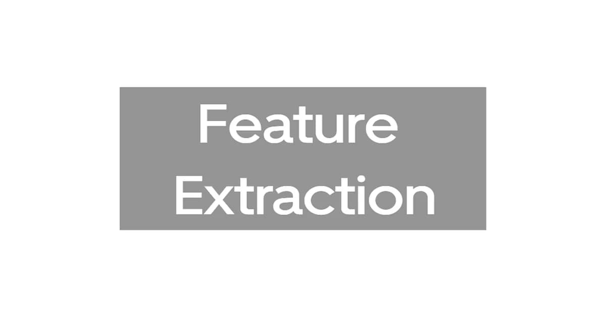 Feature Extraction