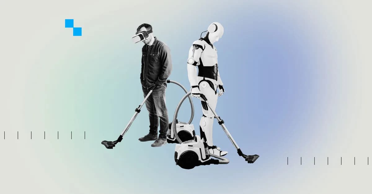 The gig workers who are training humanoid robots at home