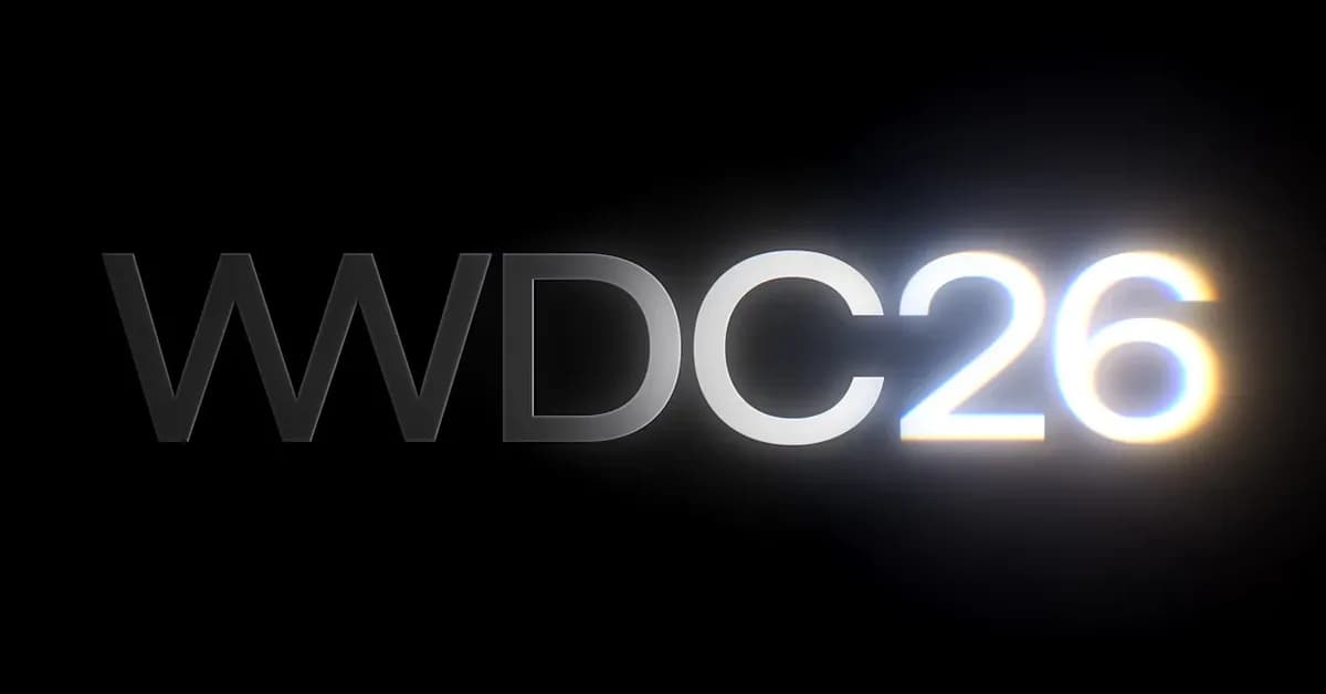 Apple's WWDC 2026 is set for June 8-12