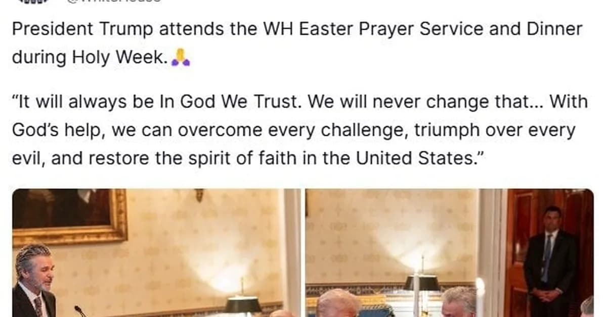 Trump draws criticism with fiery Easter message on Iran