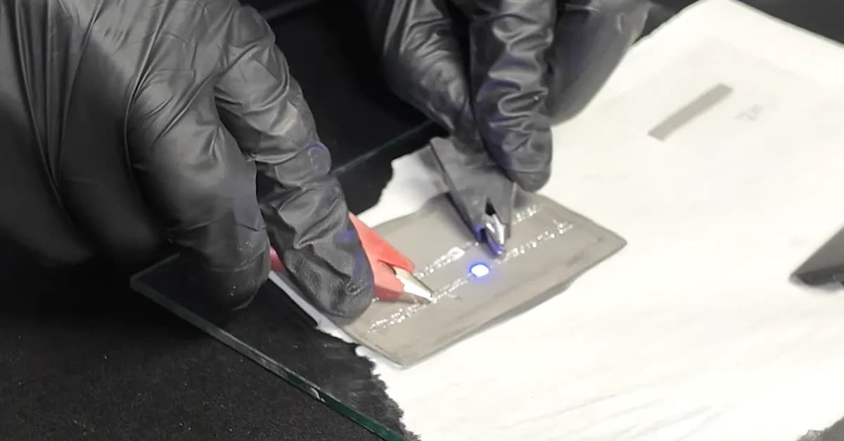 Self-Repairing Conductive Material from Liquid Metal