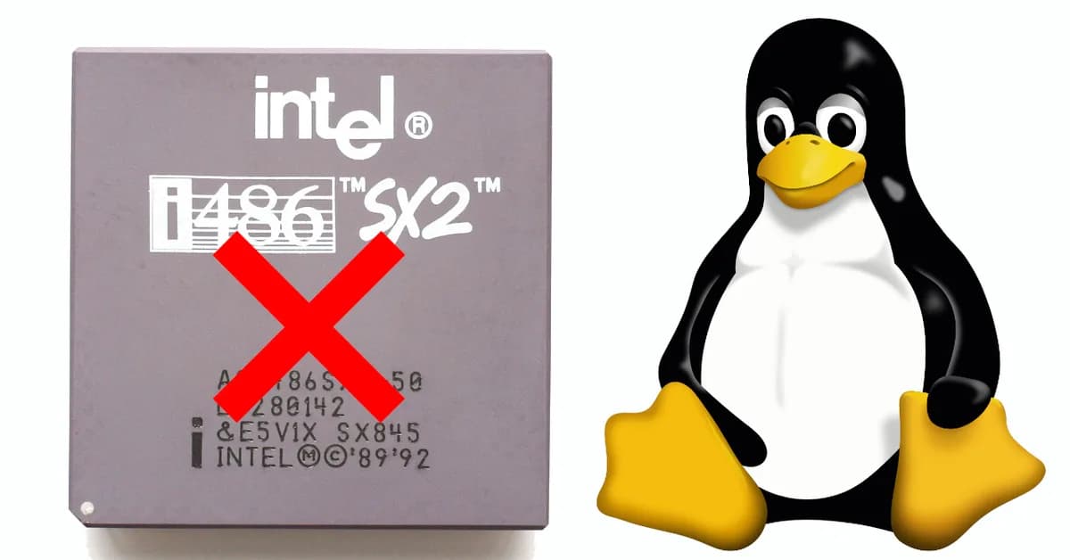 Intel 486 Support Likely to be Removed in Linux 7.1
