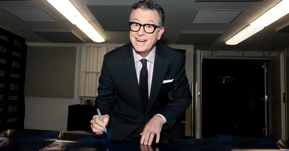 Stephen Colbert Responds to Concerns He's Only Making a Lord of the Rings Spinoff Because He's a Famous Fan