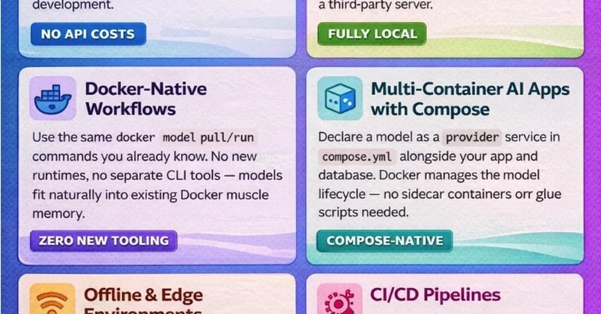 Run Open Source AI Models with Docker Model Runner