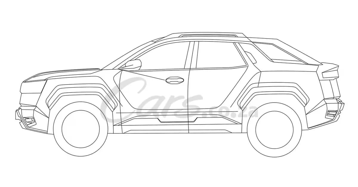 Chery's new 'crossover' ute leaked in patent filings