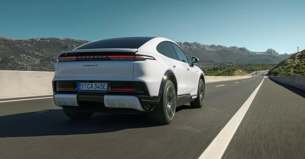 Porsche's new Cayenne Turbo Coupé Electric can do 0-60 mph in 2.5 seconds
