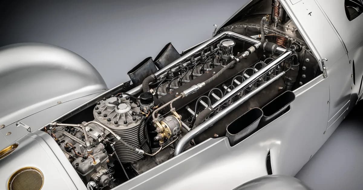 Audi Just Rebuilt a V16 Speed-Record Car Lost to Time: TDS