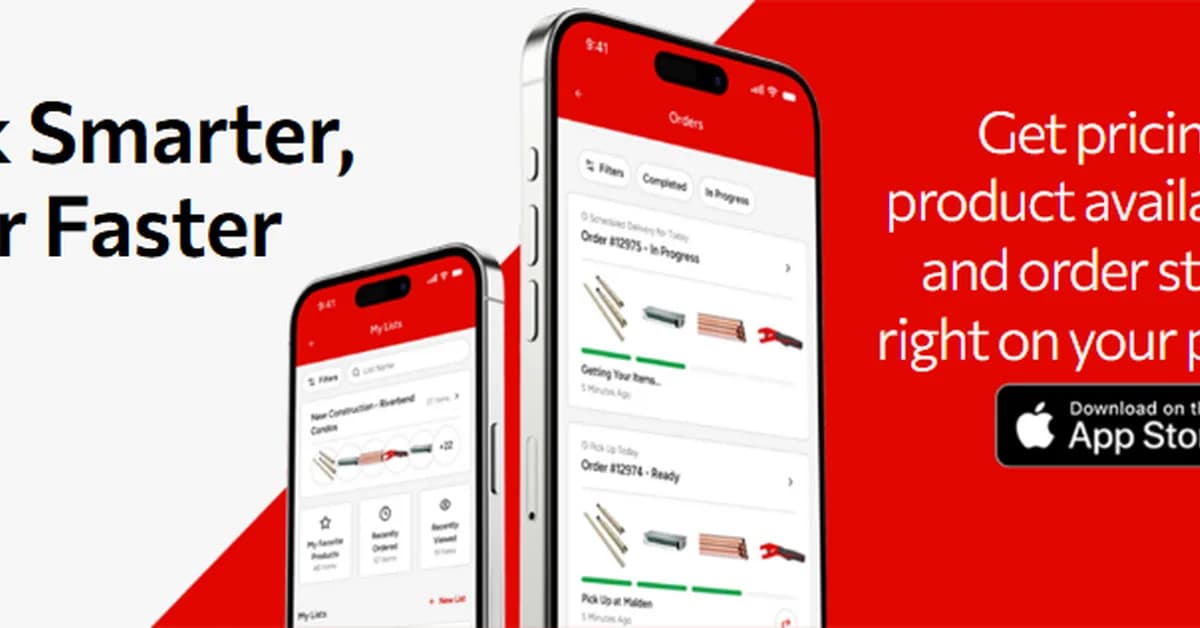 F.W. Webb launches mobile app for trade professionals