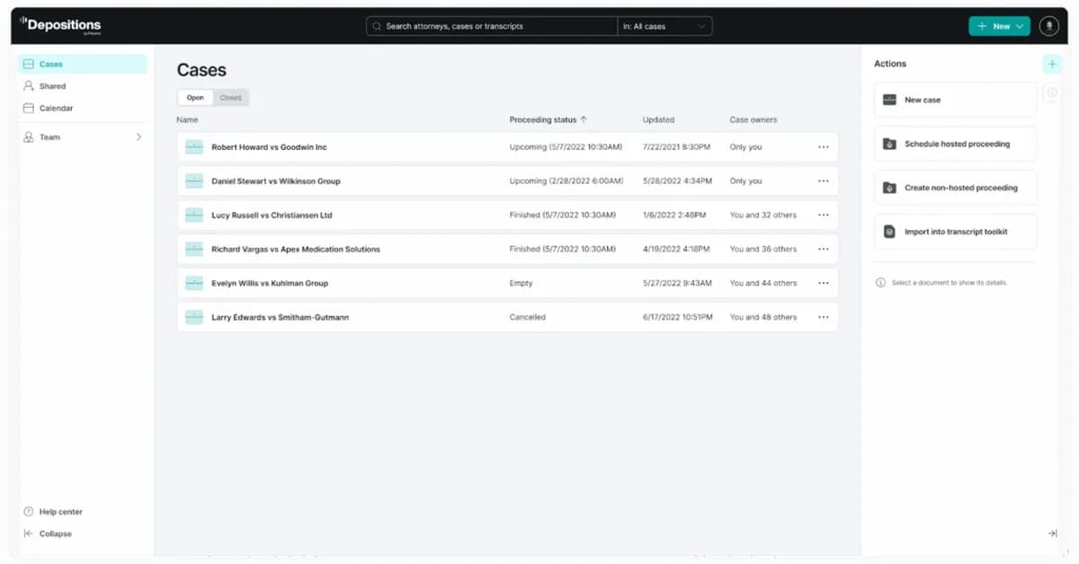 The New Way Litigators Handle Depositions Applies AI Every Step Of The Way