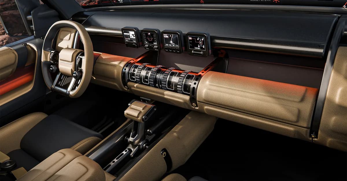 Hyundai Boulder Signals the Era of Cyberpunk Car Interiors Is Coming Fast