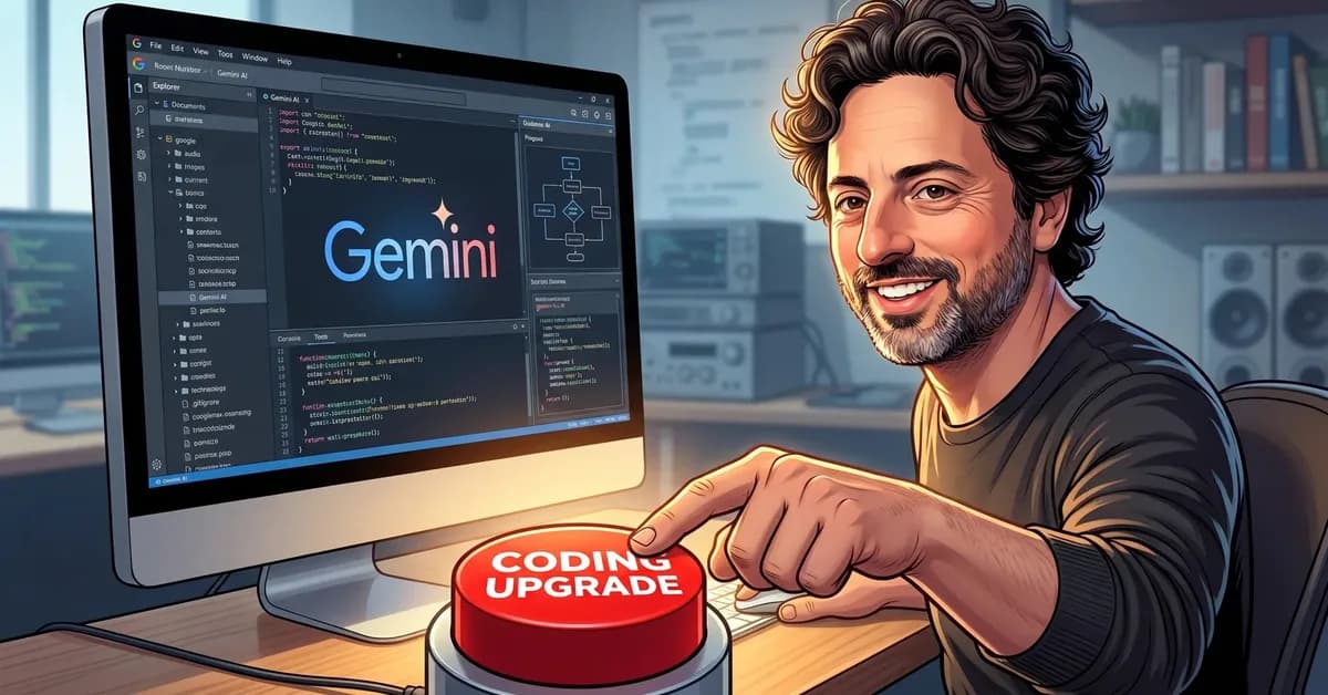 Sergey Brin commits DeepMind to a Claude catch-up
