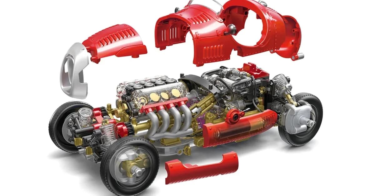 Teach Your Kids How V8s and Stick Shifts Work With This $40 Model Car