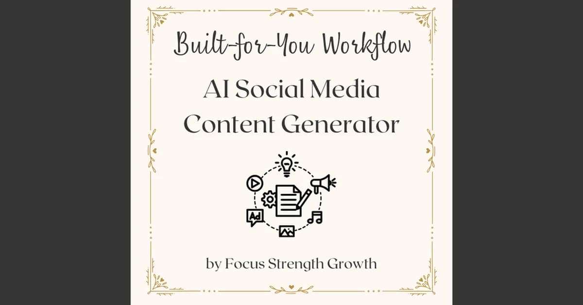 I built Sotion, an AI social content workflow on top of Notion