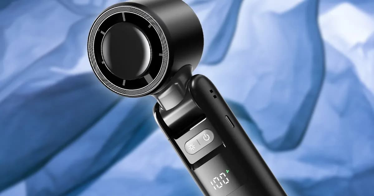 Beat the Summer Heat With This $8 Portable Turbo Fan