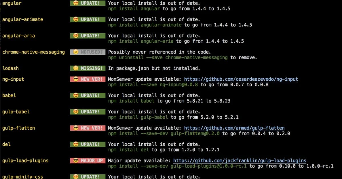 Search NPM Packages Programmatically with Download Stats and Version History