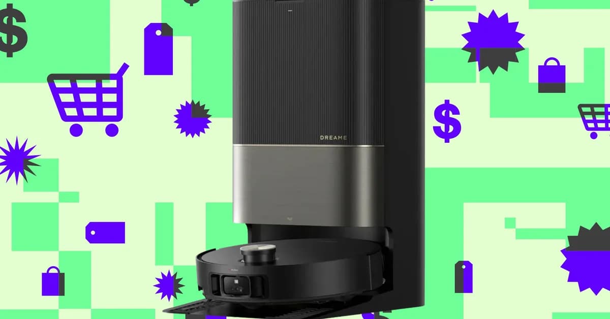 Dreame's step-climbing X50 Ultra mopping vacuum is hundreds off