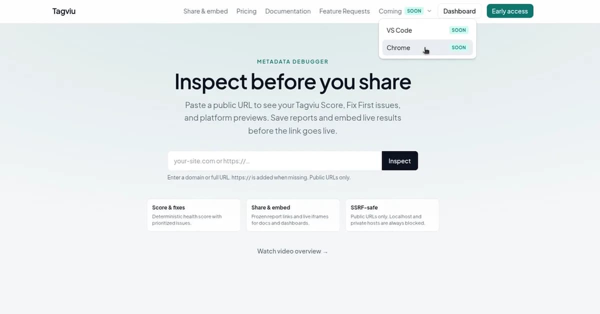 Trivue is Tagviu now. The name was the easy part.