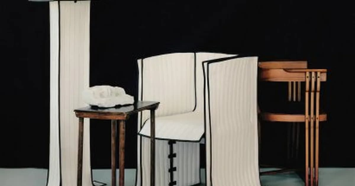 Laerke Ryom creates furniture "tailored like garments" for Raiments exhibition