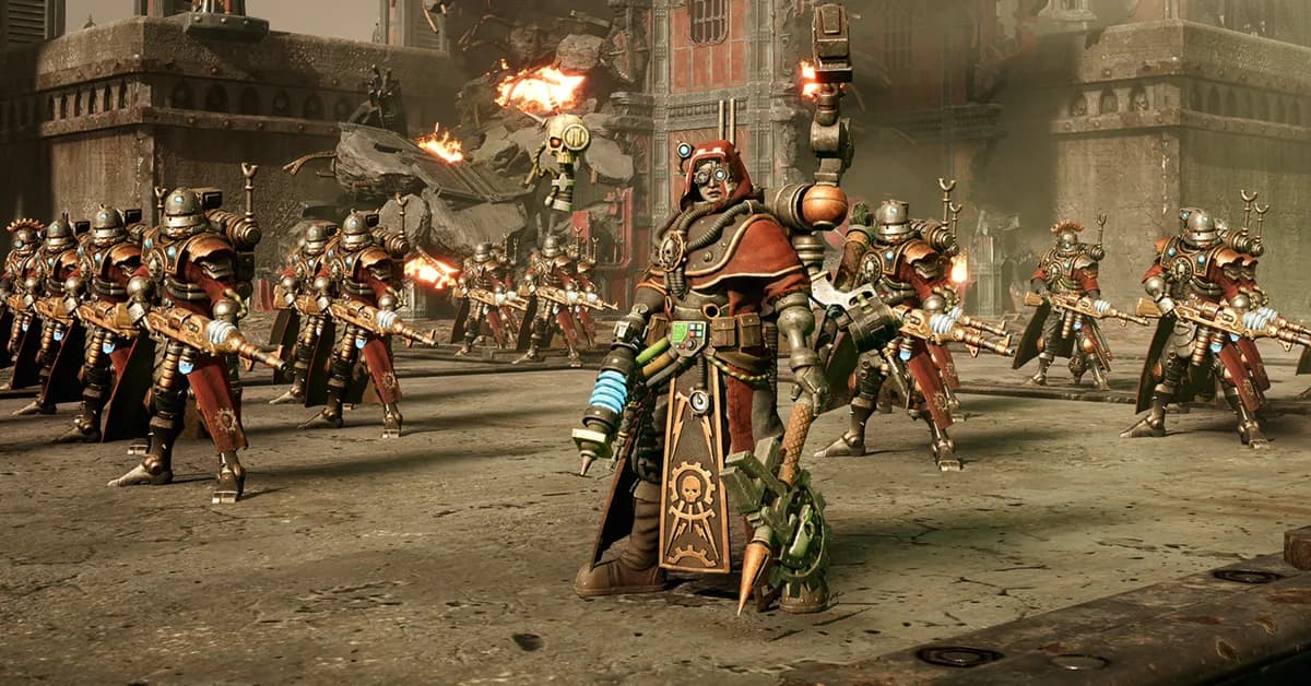 Warhammer 40,000: Dawn of War IV Adeptus Mechanicus Gameplay Trailer Reveals Quick, Ranged Combat Faction With Plenty of Advanced Tech Tricks