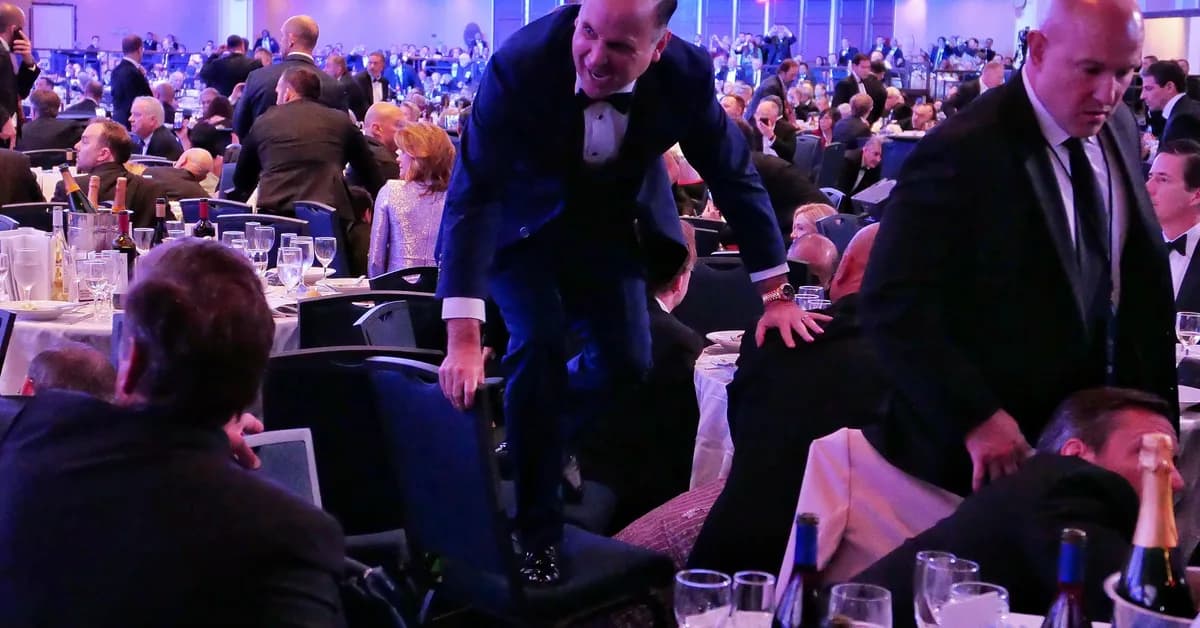 I was in the room when chaos erupted at DC's annual press dinner. Here's what I thought about the security.