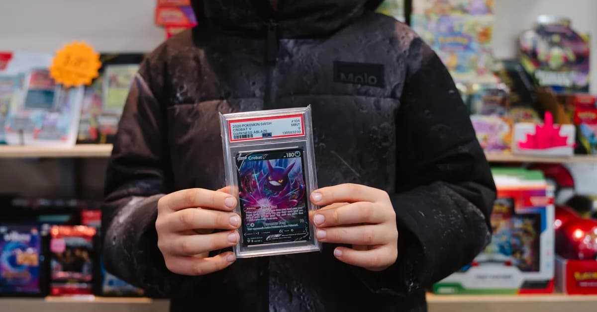 I went to a kids' Pokémon event. I expected child's play, but got a trading floor.