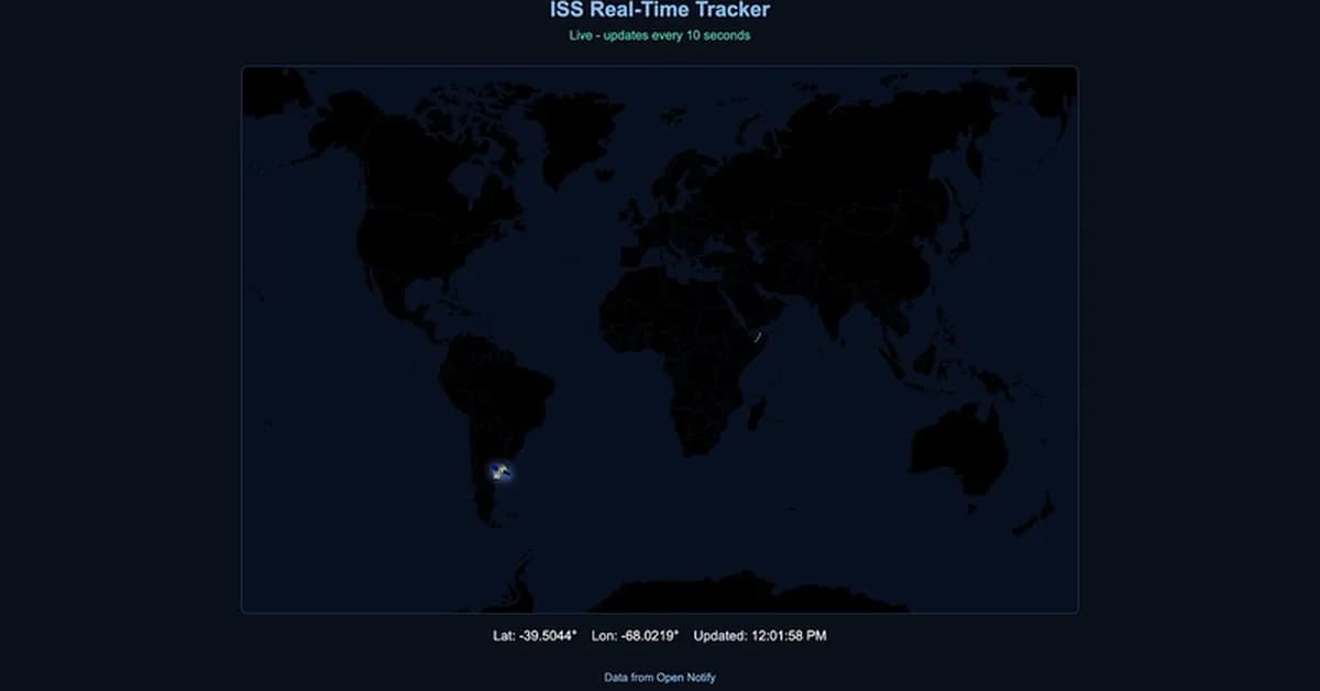 Build a Real-Time ISS Tracker with Quarkus, SSE, and Qute