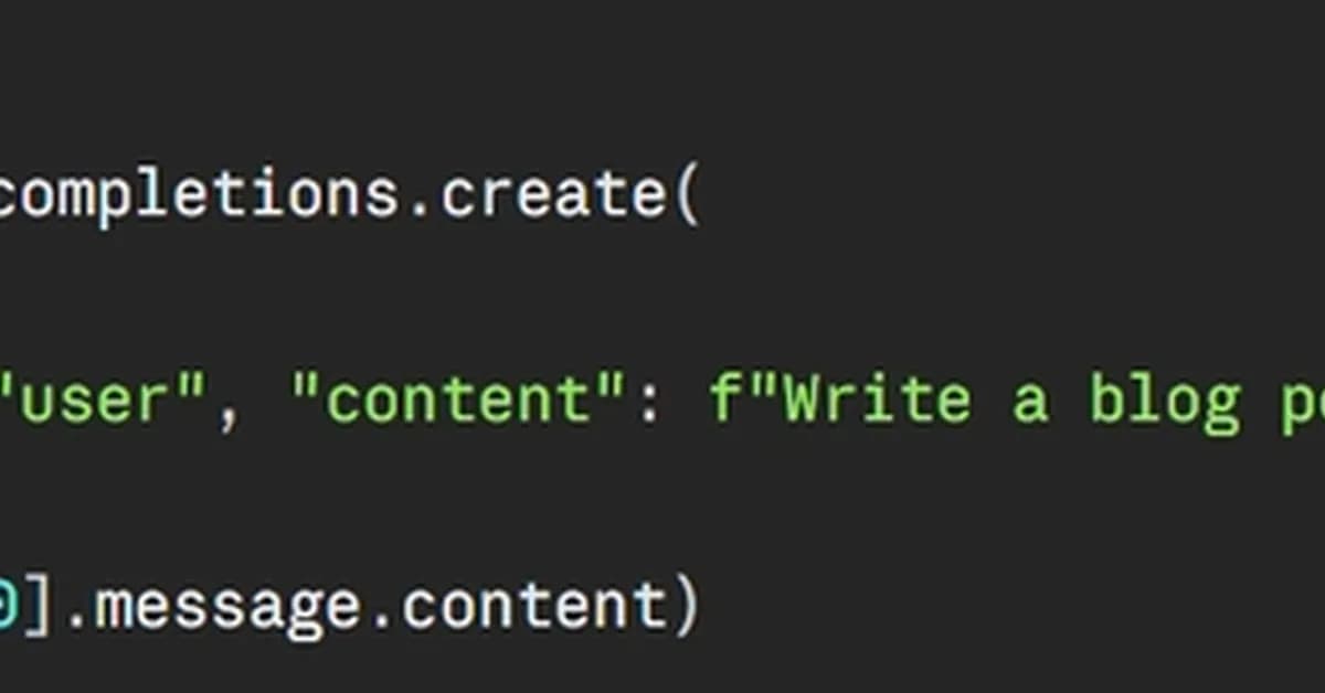 How I Built a Keyword-to-Blog-Post Pipeline in Python (Under 50 Lines)