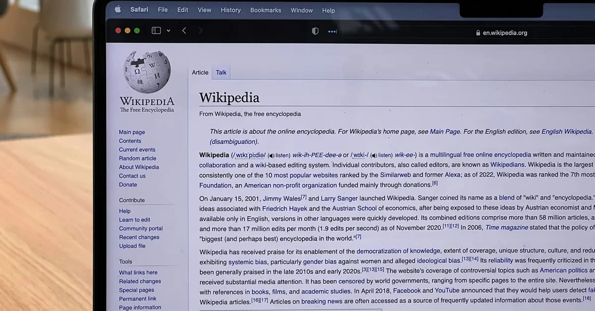 An AI Agent Was Banned From Creating Wikipedia Articles, Then Wrote Angry Blogs About Being Banned