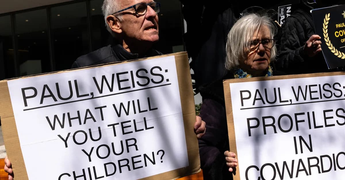 Paul Weiss Is Still Catching Heat For Selling Out ' See Also