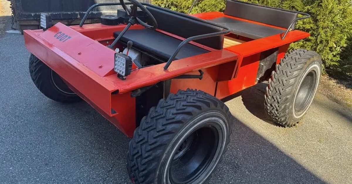 Buy This 1970s Amphibious ATV With Four-Wheel Steering