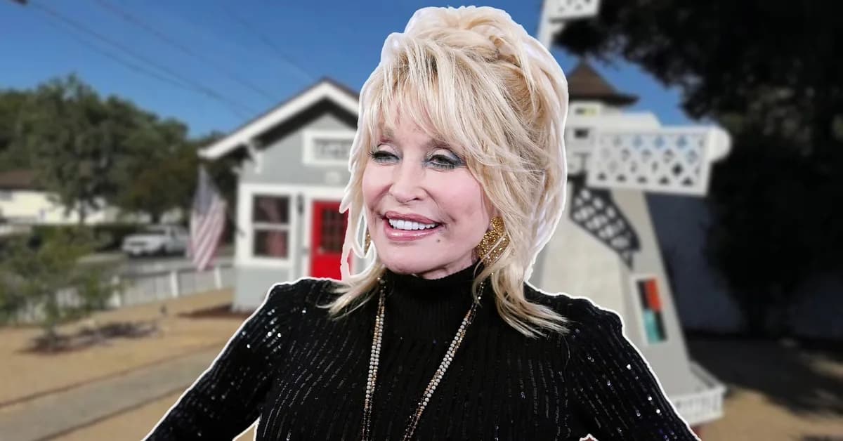 Dolly Parton's Very Quirky Former Hideaway Hits the Market in California for $2 Million-Complete With Its Own Windmill