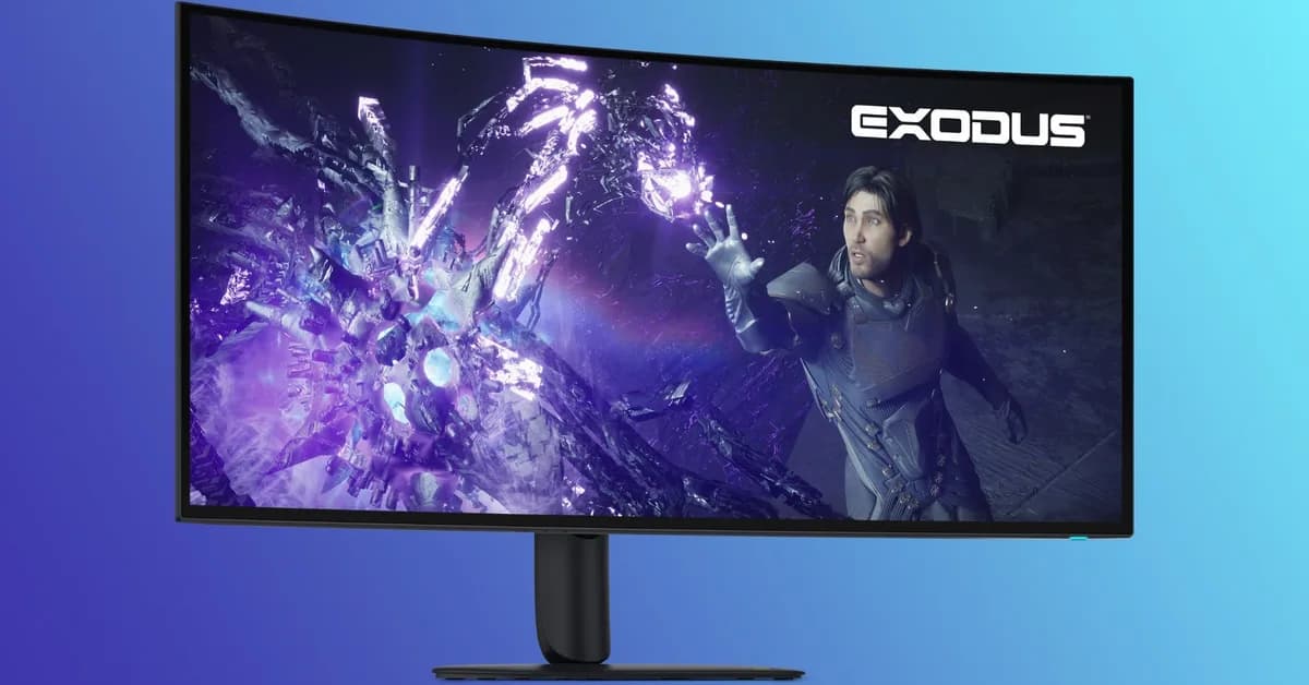 Alienware's New Super Ultrawide OLED Gaming Monitor Might Just Earn Its (RGB) Stripes
