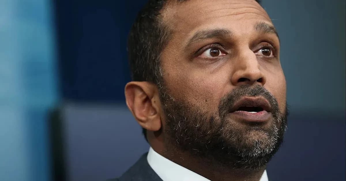 Kash Patel's personal email account was accessed by hackers linked to Iran