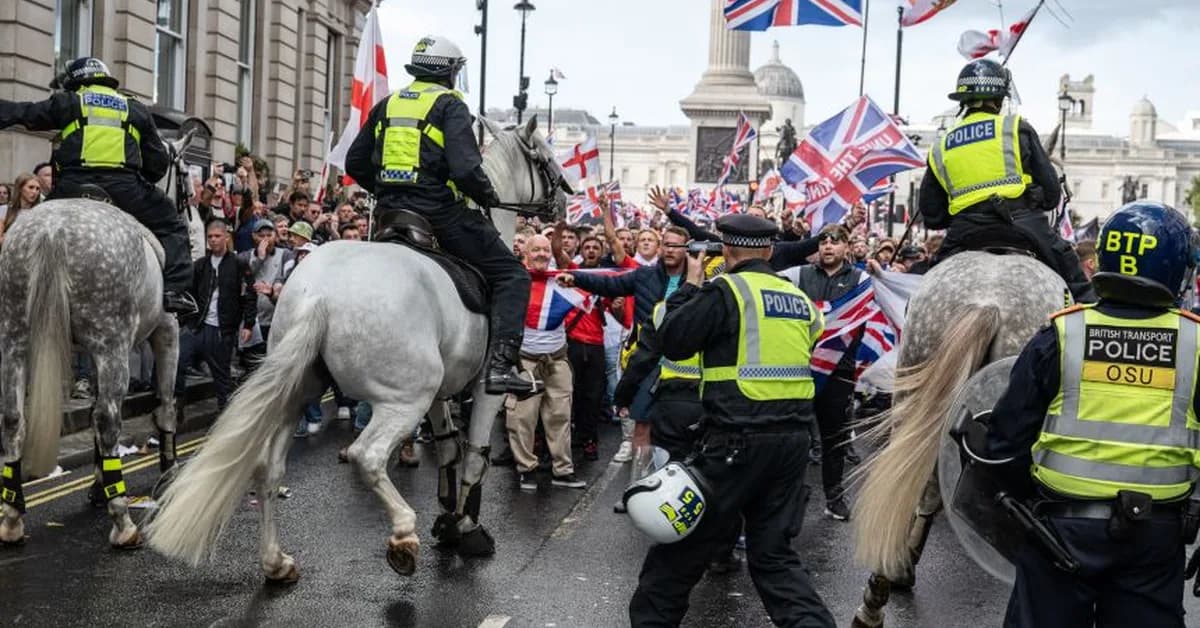 UK police brace far-right rally and counter demonstration