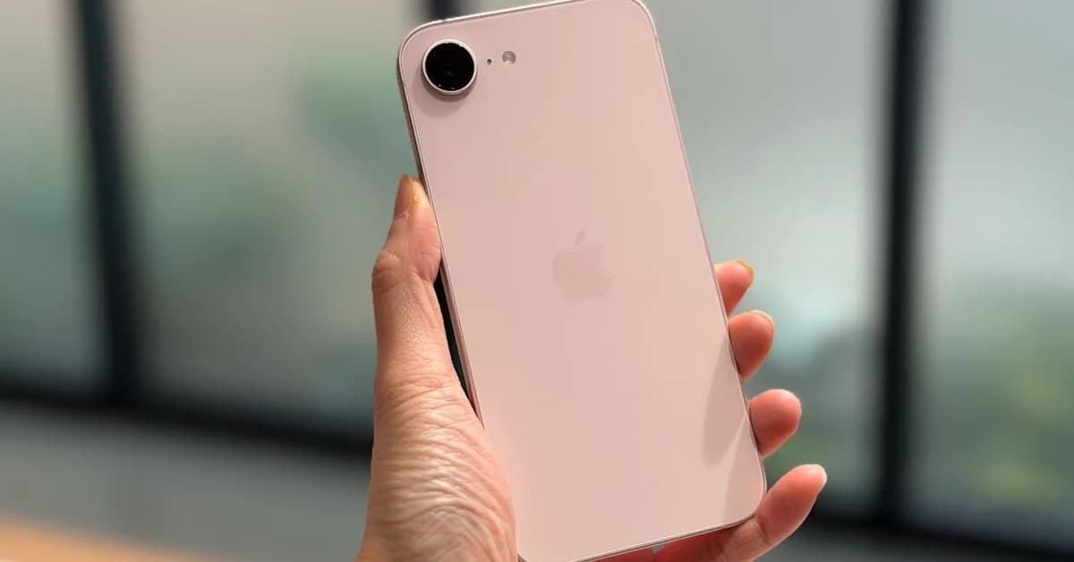 iPhone 17e hands-on: Pretty in pink, with portraits enabled