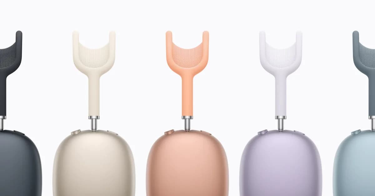 Apple announces the AirPods Max 2 with improved noise cancelation and H2 chip